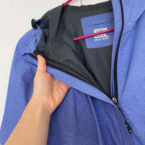 32 Degree Cool Periwinkle Waterproof Hooded Zip-Up Jacket Size S - Picture 8 of 13